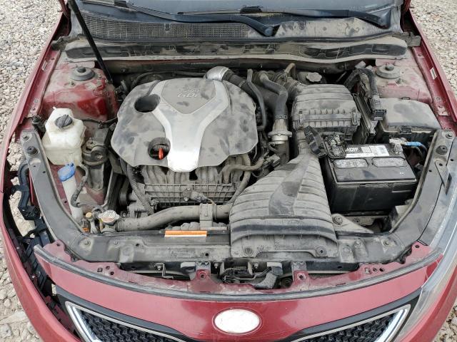 5XXGR4A63FG365794 - 2015 KIA OPTIMA SX BURGUNDY photo 11