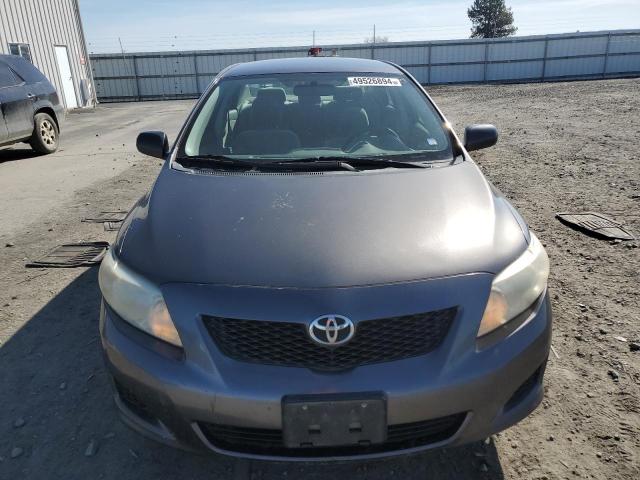 JTDBL40E09J037365 - 2009 TOYOTA COROLLA BASE GRAY photo 5