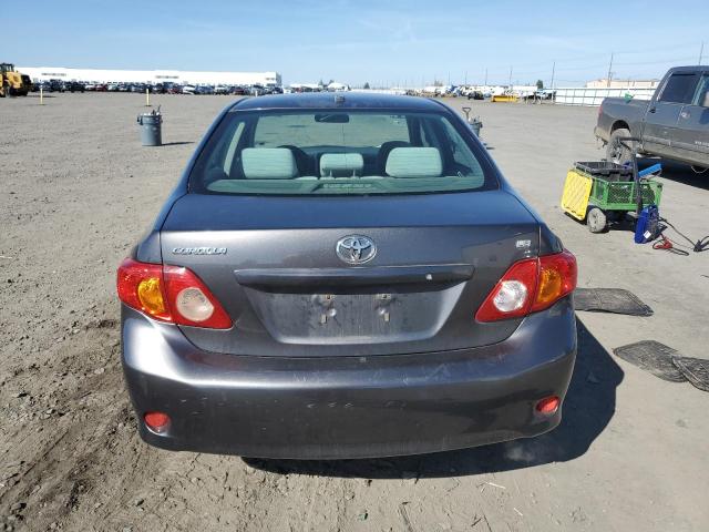 JTDBL40E09J037365 - 2009 TOYOTA COROLLA BASE GRAY photo 6