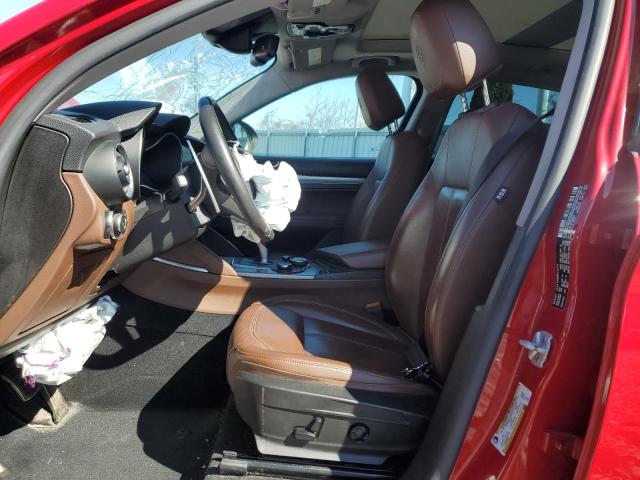 ZASFAKPN1J7B80657 - 2018 ALFA ROMEO STELVIO SPORT أحمر صورة 7