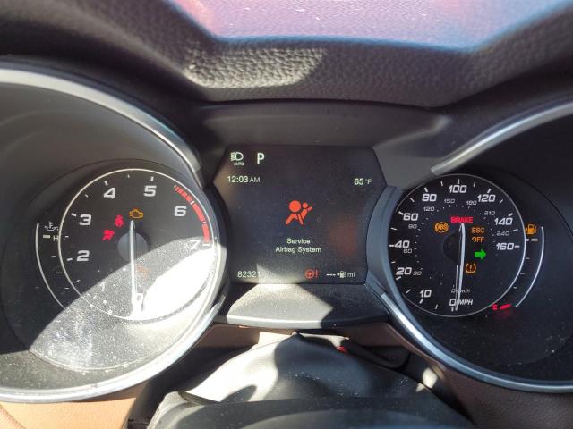 ZASFAKPN1J7B80657 - 2018 ALFA ROMEO STELVIO SPORT أحمر صورة 9