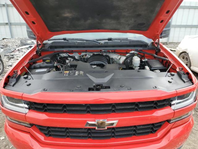 1GCVKPEC3GZ411197 - 2016 CHEVROLET SILVERADO K1500 CUSTOM RED photo 11