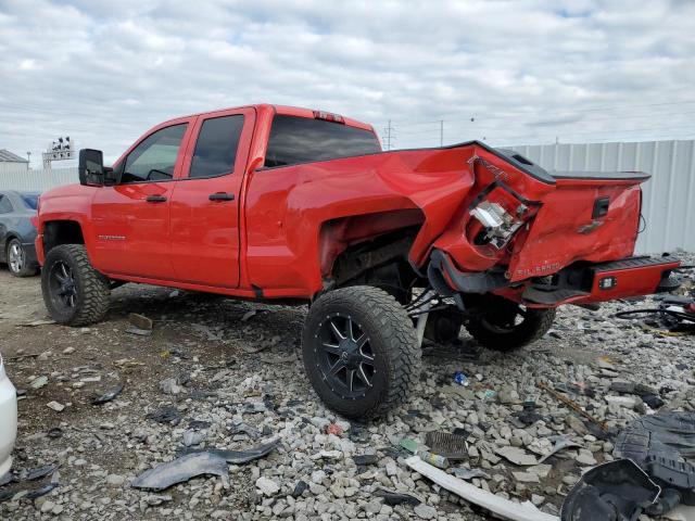 1GCVKPEC3GZ411197 - 2016 CHEVROLET SILVERADO K1500 CUSTOM RED photo 2