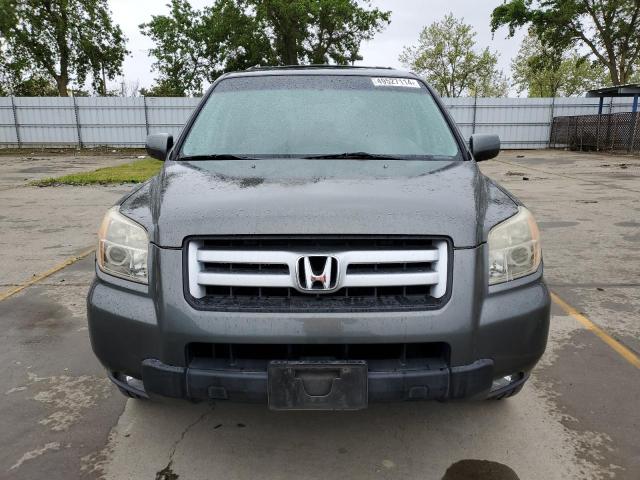 2HKYF18497H521486 - 2007 HONDA PILOT EX GRAY photo 5