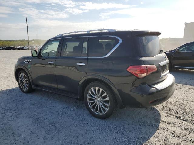 JN8AZ2NCXG9400098 - 2016 INFINITI QX80 BLACK photo 2