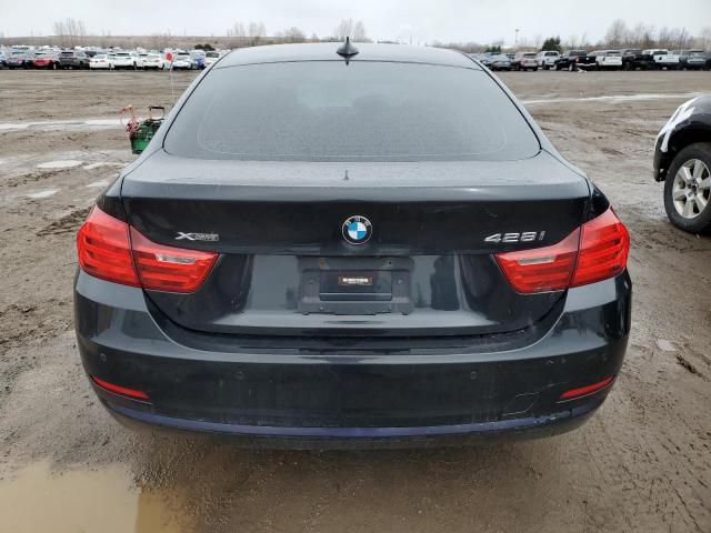 WBA4A7C51FD413476 - 2015 BMW 428 XI GRAN COUPE BLACK photo 6