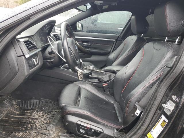 WBA4A7C51FD413476 - 2015 BMW 428 XI GRAN COUPE BLACK photo 7