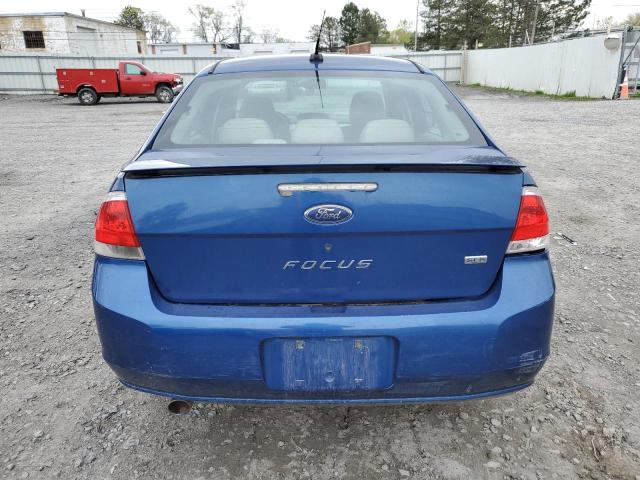 1FAHP36N49W205128 - 2009 FORD FOCUS SES BLUE photo 6