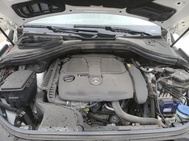 4JGDA5HB1EA404875 - 2014 MERCEDES-BENZ ML 350 4MATIC WHITE photo 12
