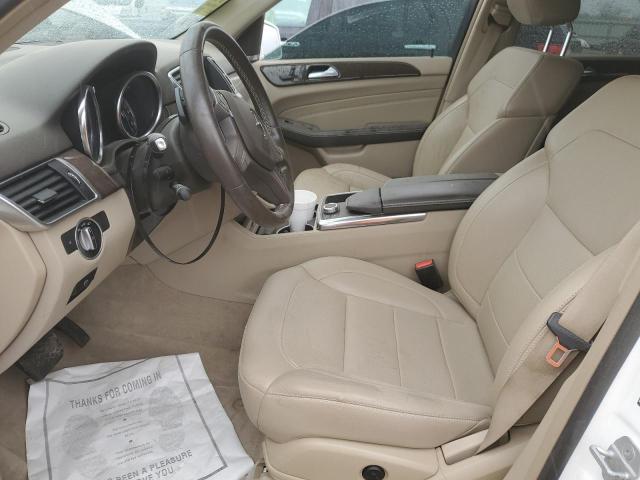 4JGDA5HB1EA404875 - 2014 MERCEDES-BENZ ML 350 4MATIC WHITE photo 7