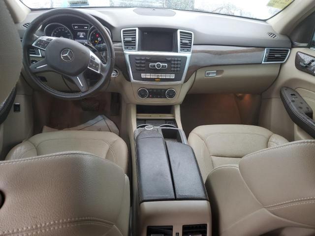 4JGDA5HB1EA404875 - 2014 MERCEDES-BENZ ML 350 4MATIC WHITE photo 8