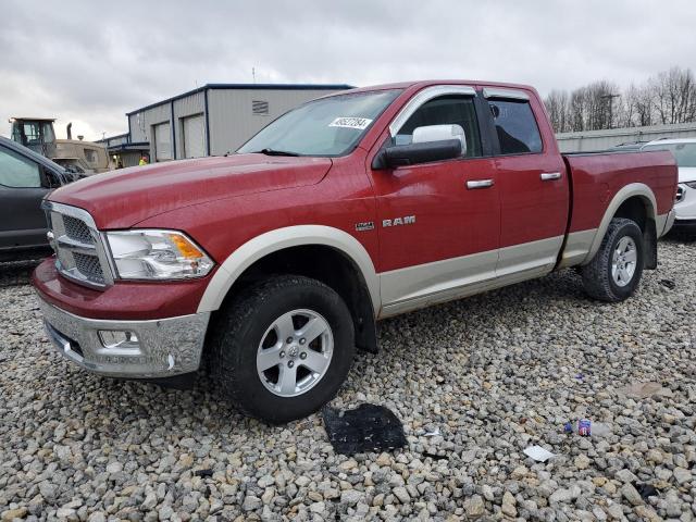 1D7RV1GT3AS184683 - 2010 DODGE RAM 1500 RED photo 1