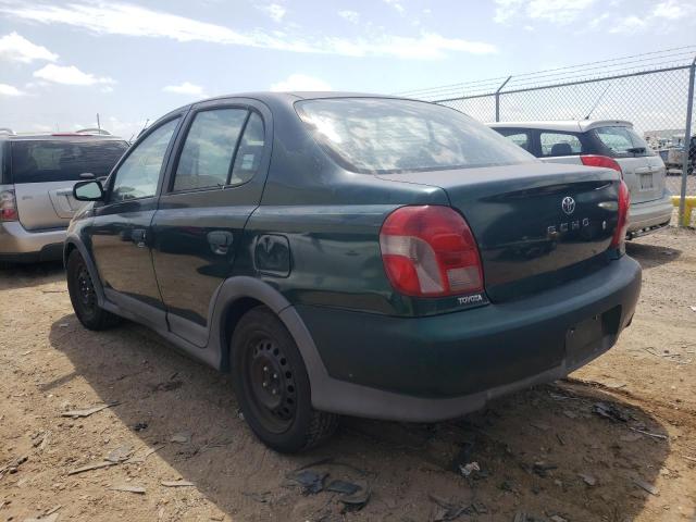 JTDBT1237Y0009450 - 2000 TOYOTA ECHO GREEN photo 3