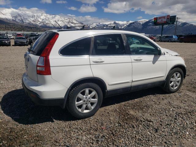 5J6RE48768L027970 - 2008 HONDA CR-V EXL WHITE photo 3