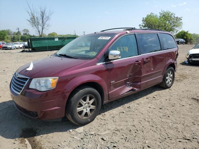 2A8HR54P38R821195 - 2008 CHRYSLER TOWN & COU TOURING 勃艮第红 照片 1