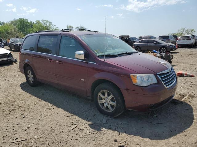 2A8HR54P38R821195 - 2008 CHRYSLER TOWN & COU TOURING 勃艮第红 照片 4