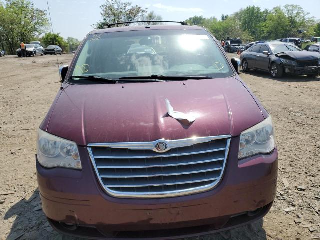 2A8HR54P38R821195 - 2008 CHRYSLER TOWN & COU TOURING 勃艮第红 照片 5