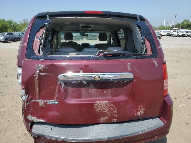 2A8HR54P38R821195 - 2008 CHRYSLER TOWN & COU TOURING 勃艮第红 照片 6