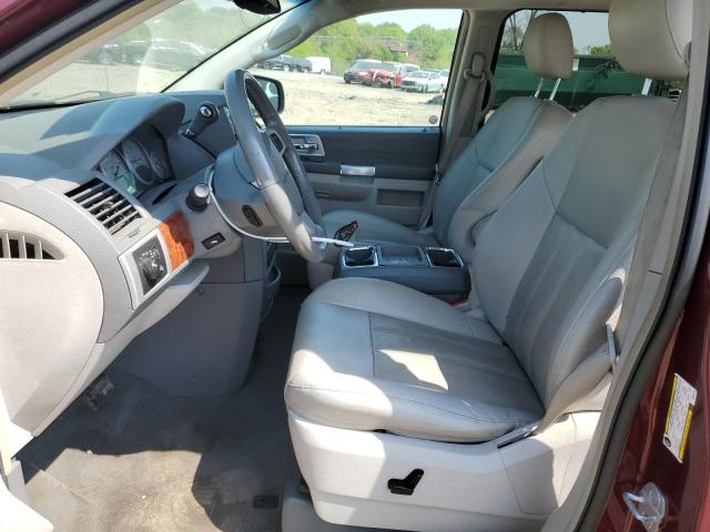 2A8HR54P38R821195 - 2008 CHRYSLER TOWN & COU TOURING 勃艮第红 照片 7
