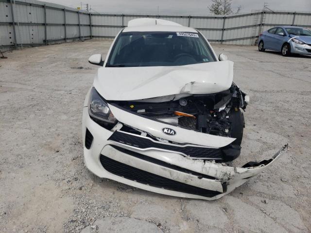 3KPA24AD5LE299147 - 2020 KIA RIO LX WHITE photo 5