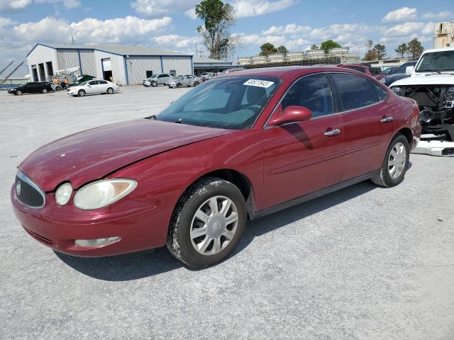 2G4WC532351300599 - 2005 BUICK LACROSSE CX MAROON photo 1