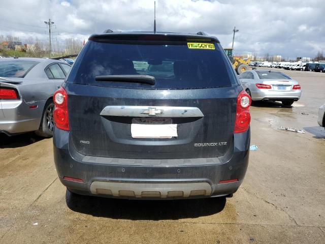 2CNFLGEC8B6358997 - 2011 CHEVROLET EQUINOX LTZ BLACK photo 6