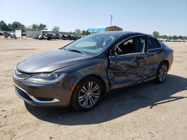 1C3CCCAB7GN102306 - 2016 CHRYSLER 200 LIMITED GRAY photo 1