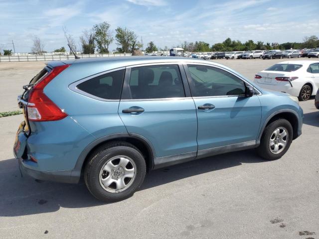 2HKRM3H31FH545826 - 2015 HONDA CR-V LX BLUE photo 3