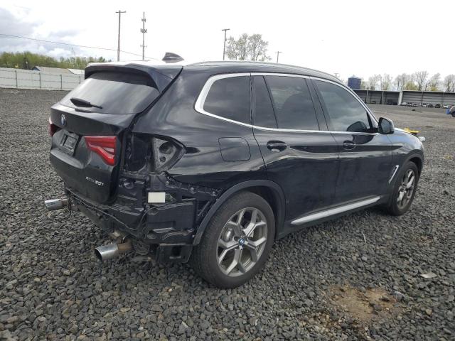 5UXTY5C0XL9B26785 - 2020 BMW X3 XDRIVE30I BLACK photo 3