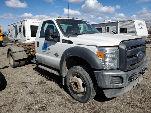 1FDUF5GT6CEC74061 - 2012 FORD F550 SUPER DUTY WHITE photo 4