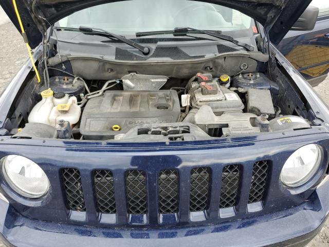 1C4NJRFB1GD507881 - 2016 JEEP PATRIOT LATITUDE BLUE photo 12