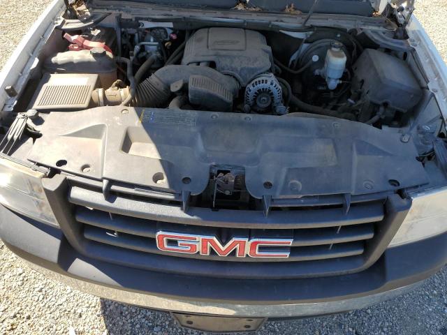 1GTEC14C48Z280360 - 2008 GMC SIERRA C1500 WHITE photo 11