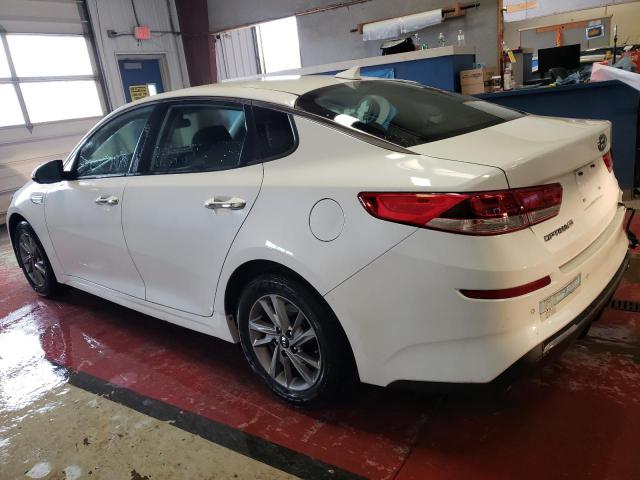 5XXGT4L33KG290903 - 2019 KIA OPTIMA LX WHITE photo 2