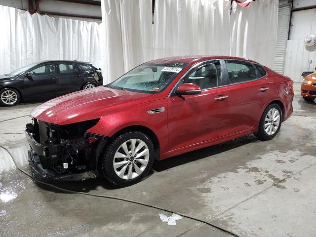 5XXGT4L33JG195045 - 2018 KIA OPTIMA LX RED photo 1