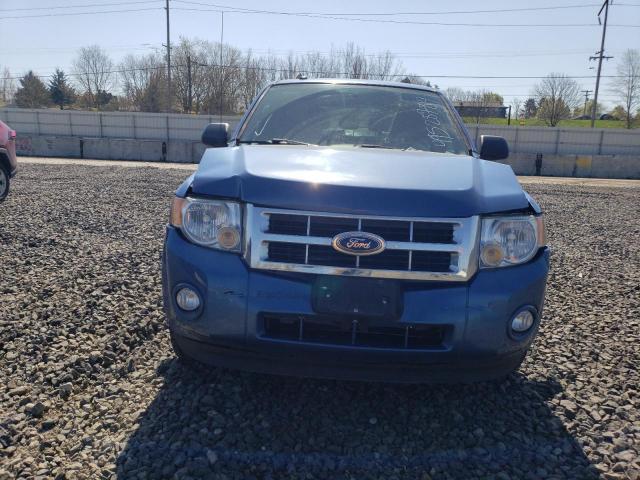 1FMCU9D73AKC77286 - 2010 FORD ESCAPE XLT BLUE photo 5