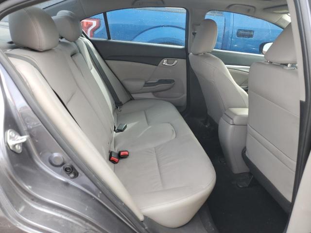 2HGFB2F90FH520288 - 2015 HONDA CIVIC EXL GRAY photo 10