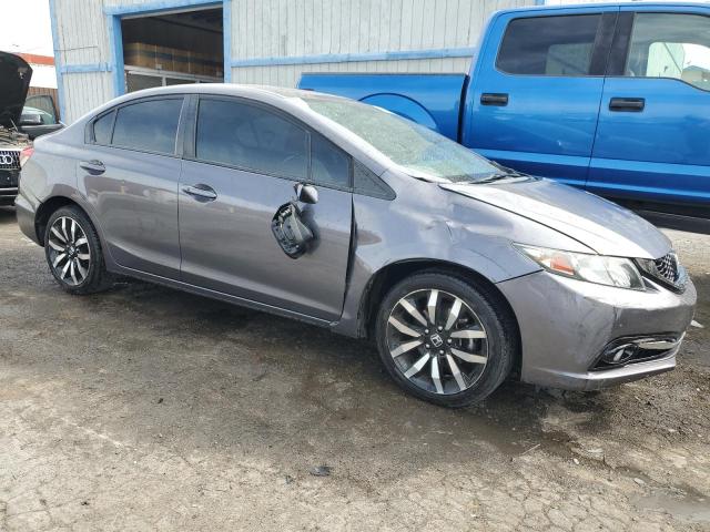 2HGFB2F90FH520288 - 2015 HONDA CIVIC EXL GRAY photo 4