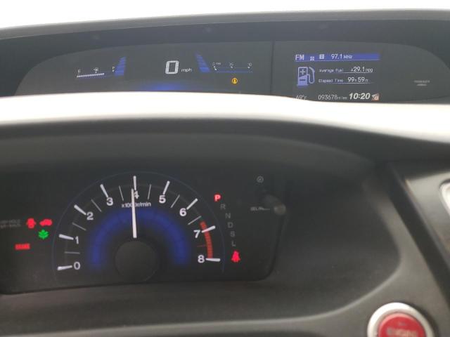 2HGFB2F90FH520288 - 2015 HONDA CIVIC EXL GRAY photo 9