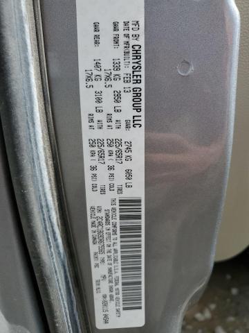 2C4RC1BG9DR675565 - 2013 CHRYSLER TOWN & COU TOURING Gümüş foto 12