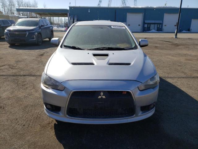 JA32Y6HV5AU002629 - 2010 MITSUBISHI LANCER RALLIART SILVER photo 5