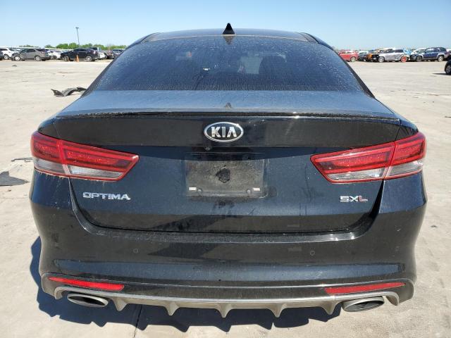 5XXGV4L27GG039861 - 2016 KIA OPTIMA SXL BLACK photo 6