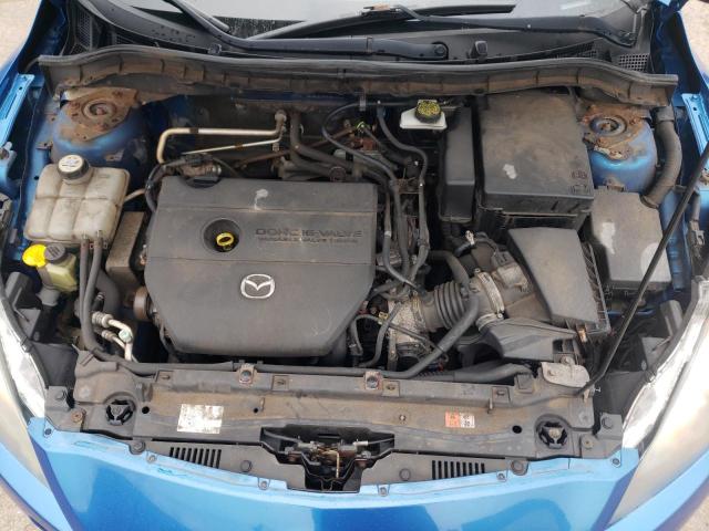 JM1BL1UF9C1687840 - 2012 MAZDA 3 I BLUE photo 11