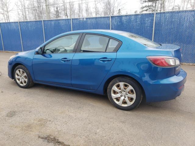 JM1BL1UF9C1687840 - 2012 MAZDA 3 I BLUE photo 2