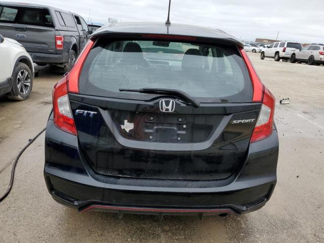 3HGGK5H64KM738108 - 2019 HONDA FIT SPORT BLACK photo 6