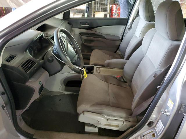 2HKRM4H35DH646676 - 2013 HONDA CR-V LX SILVER photo 7