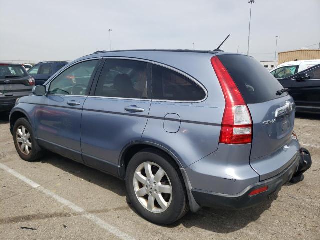 JHLRE38757C051386 - 2007 HONDA CR-V EXL BLUE photo 2