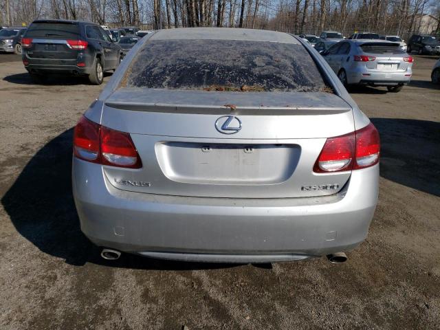 JTHBH96S465041482 - 2006 LEXUS GS 300 SILVER photo 6