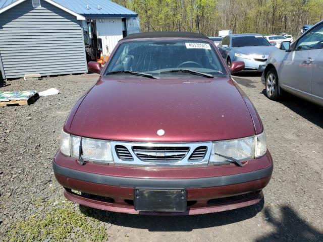 YS3DF78K337003722 - 2003 SAAB 9-3 SE BURGUNDY photo 5