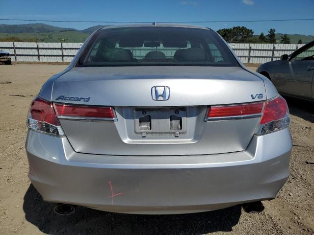 1HGCP3F85CA032370 - 2012 HONDA ACCORD EXL SILVER photo 6