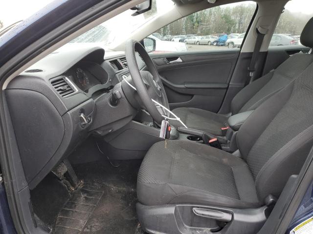 3VW2K7AJ2EM434103 - 2014 VOLKSWAGEN JETTA BASE Mavi foto 7